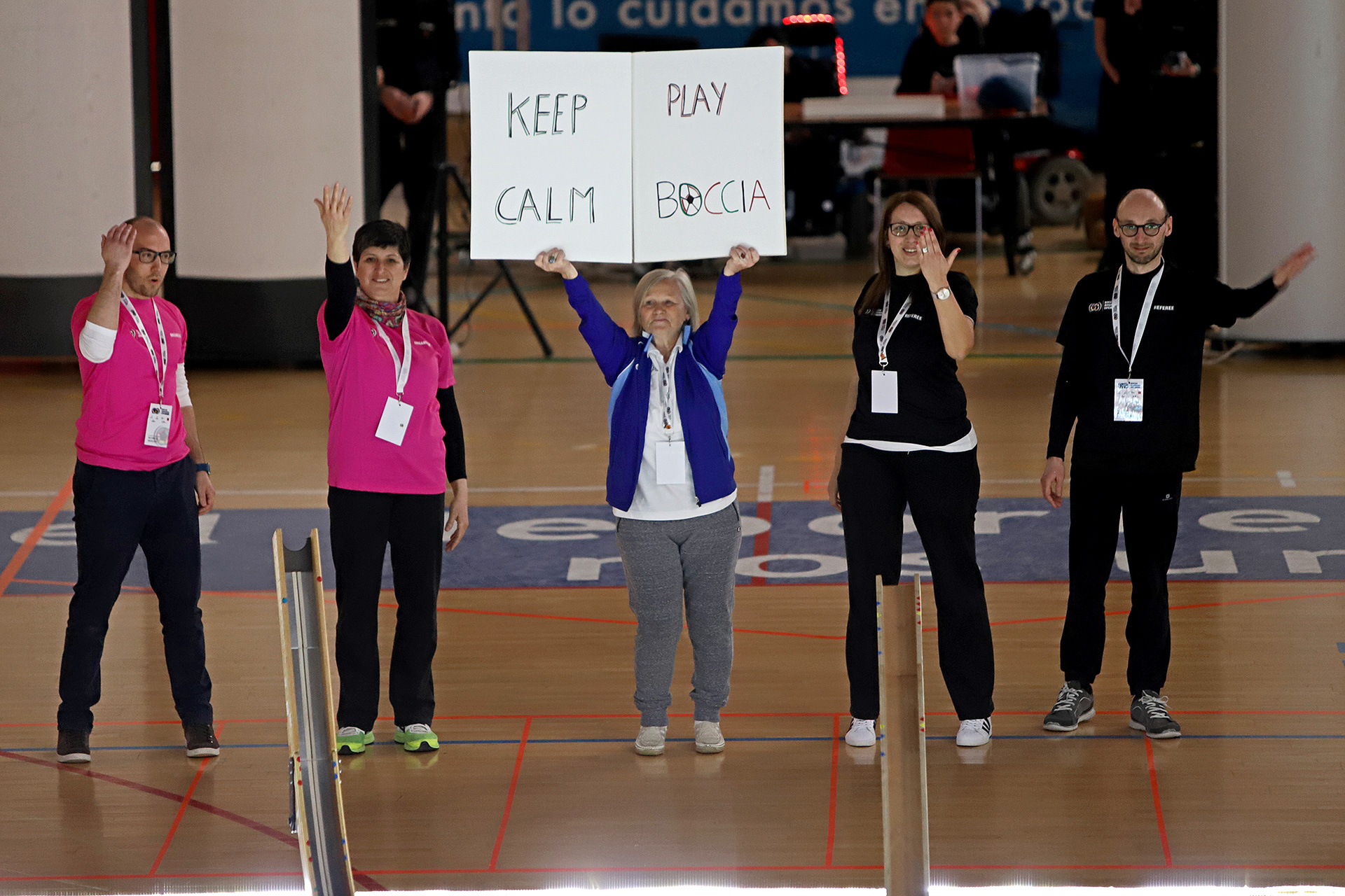 Officials World Boccia