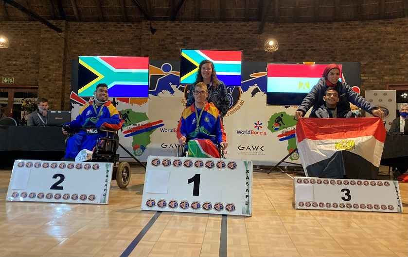 Results Johannesburg 2022 World Boccia Africa Regional